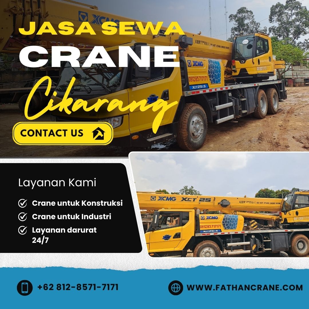 Jasa Sewa Crane Cikarang