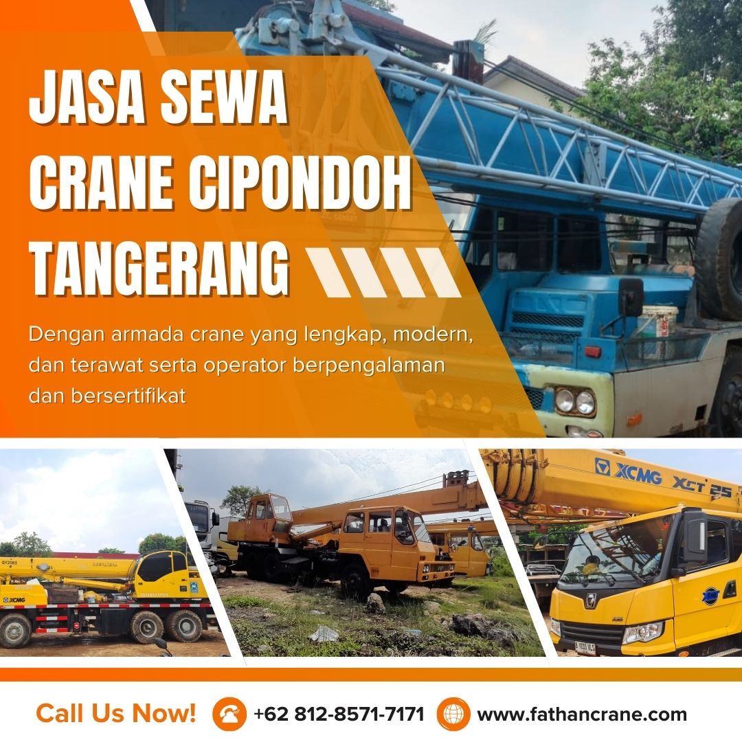 Jasa Sewa Crane Cipondoh Tangerang