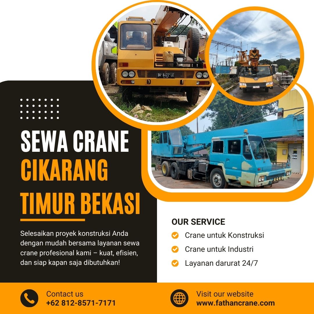 Sewa Crane Cikarang Timur Bekasi