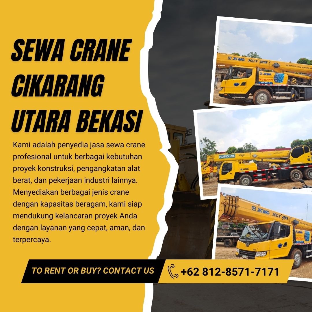 Sewa Crane Cikarang Utara Bekasi