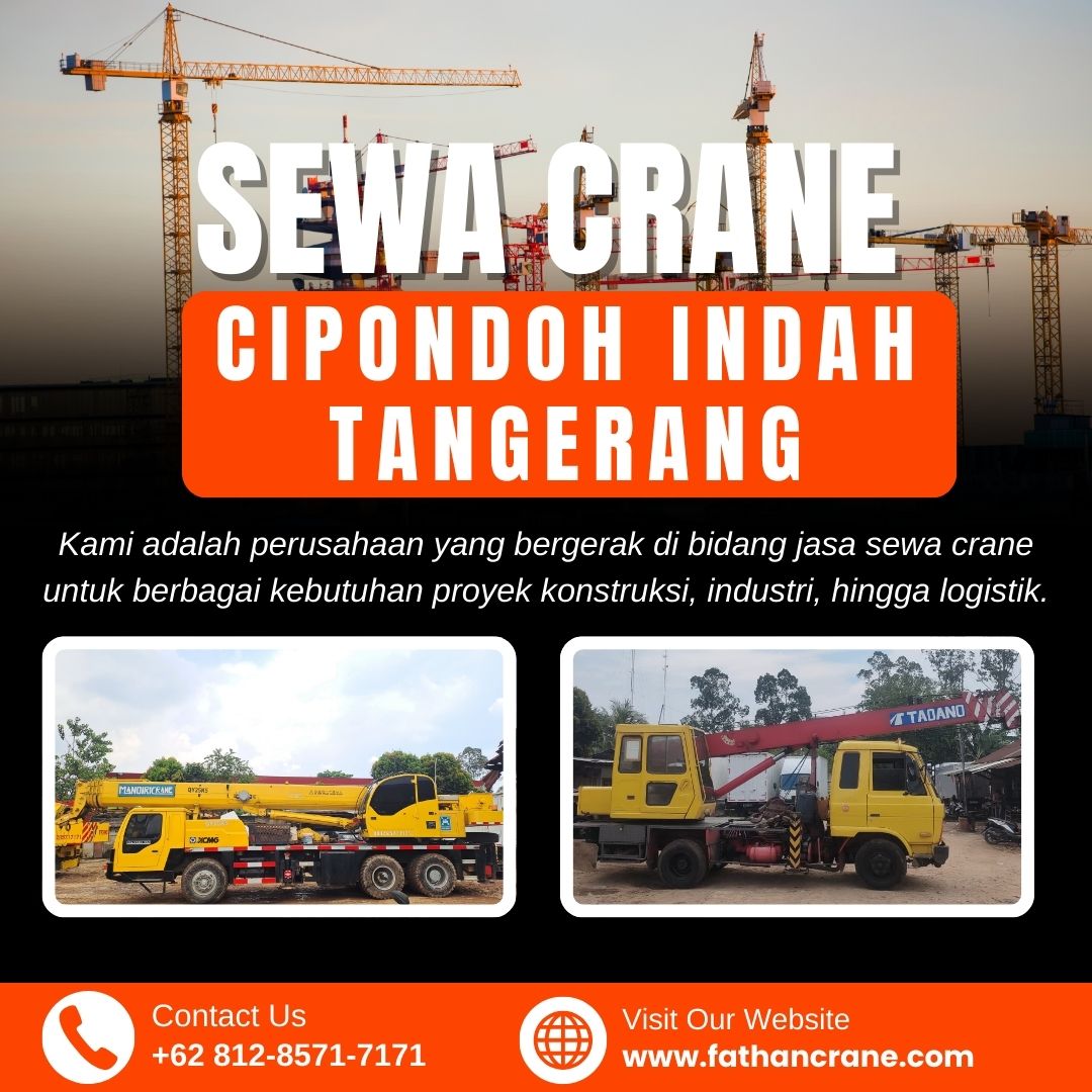 Sewa Crane Cipondoh Indah Tangerang