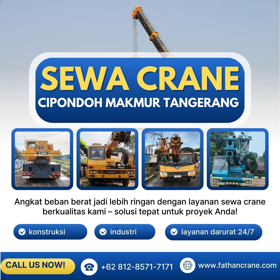 Sewa Crane Cipondoh Makmur Tangerang
