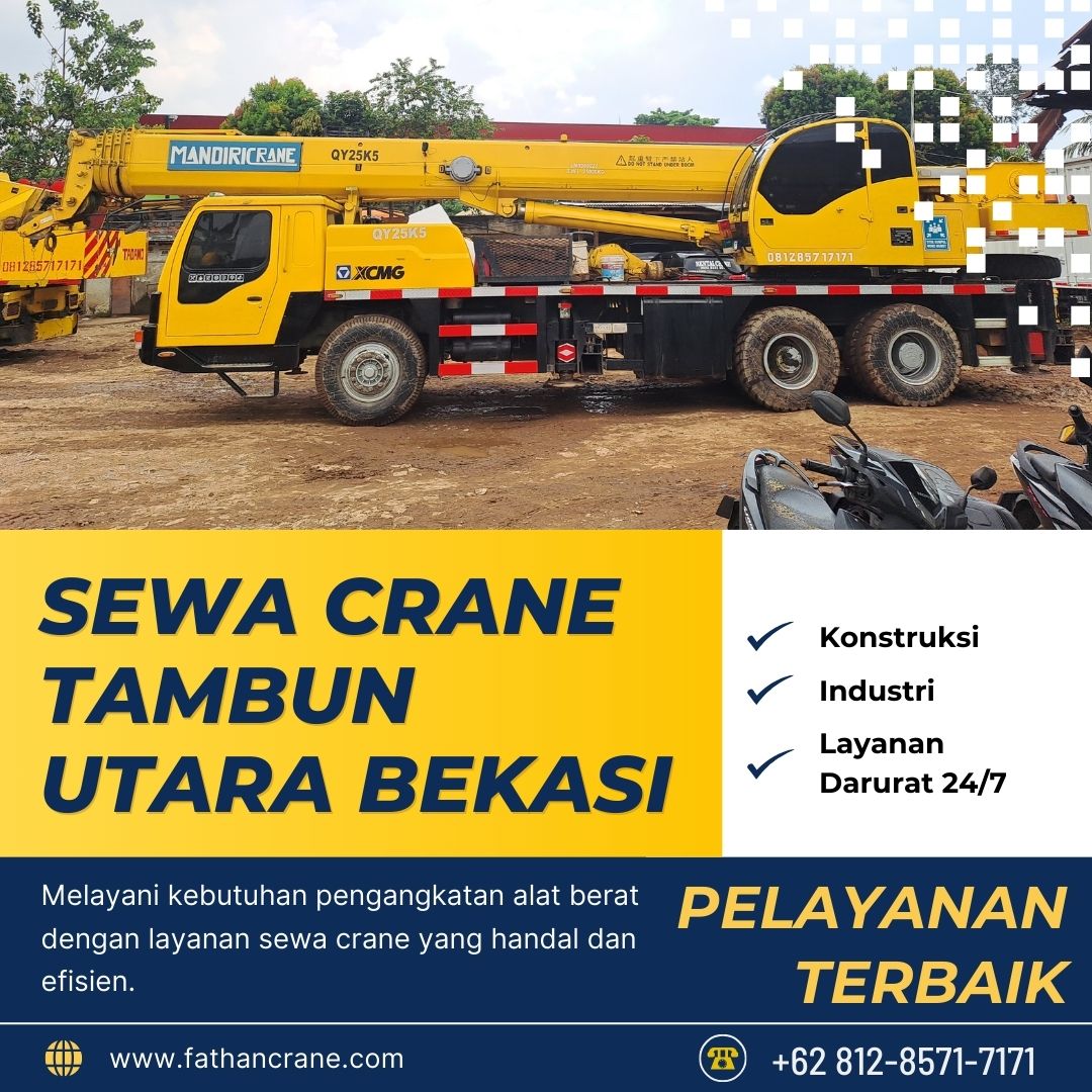 Sewa Crane Tambun Utara Bekasi