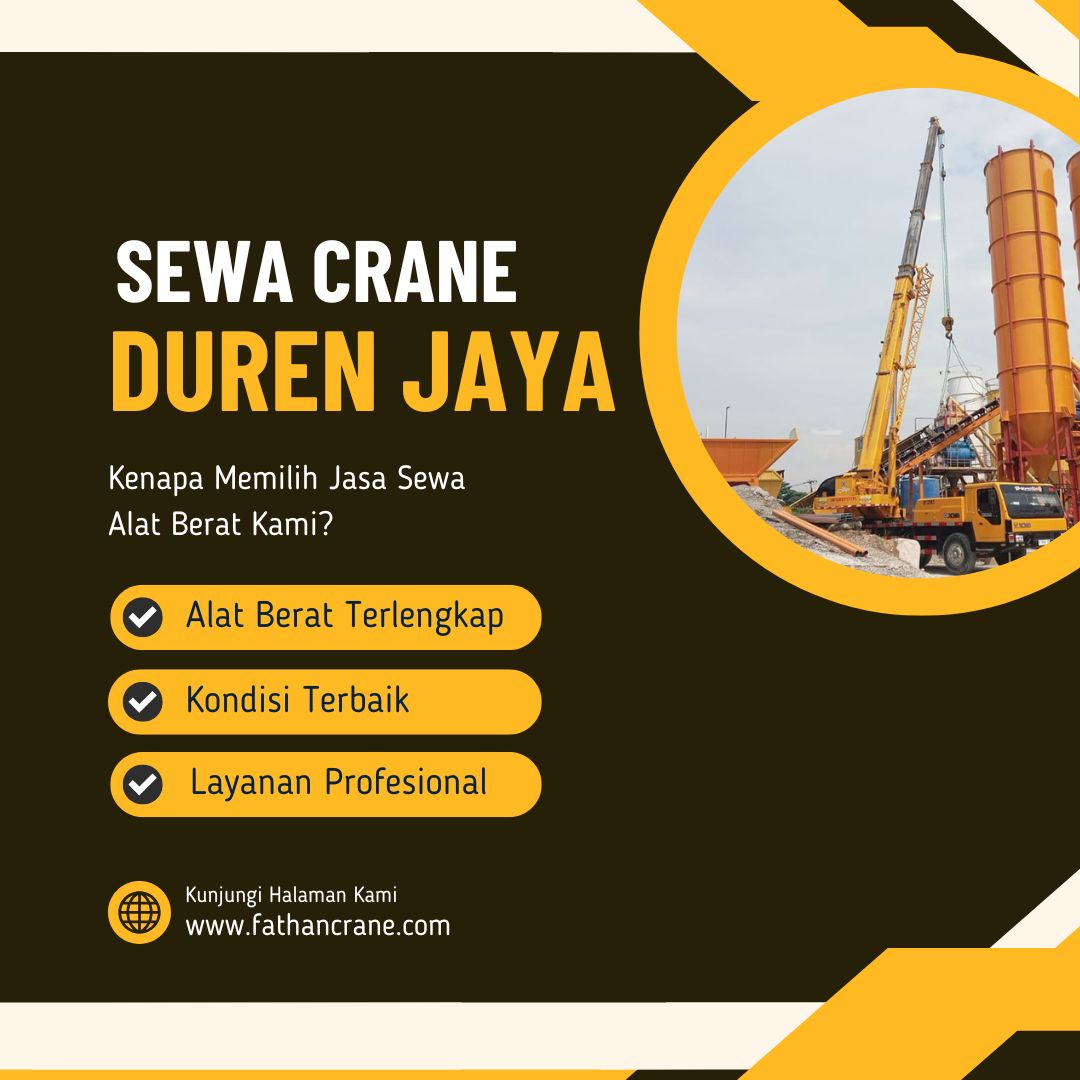 Sewa Crane Duren Jaya Bekasi