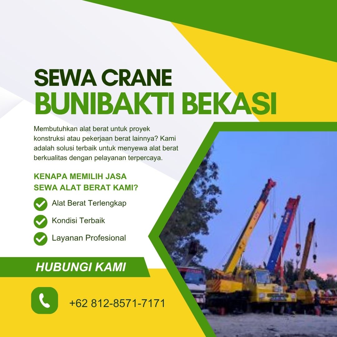 Sewa Crane Bunibakti Bekasi
