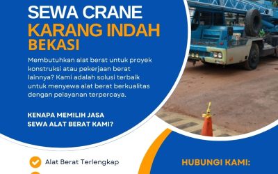 Sewa Crane Karang Indah Bekasi
