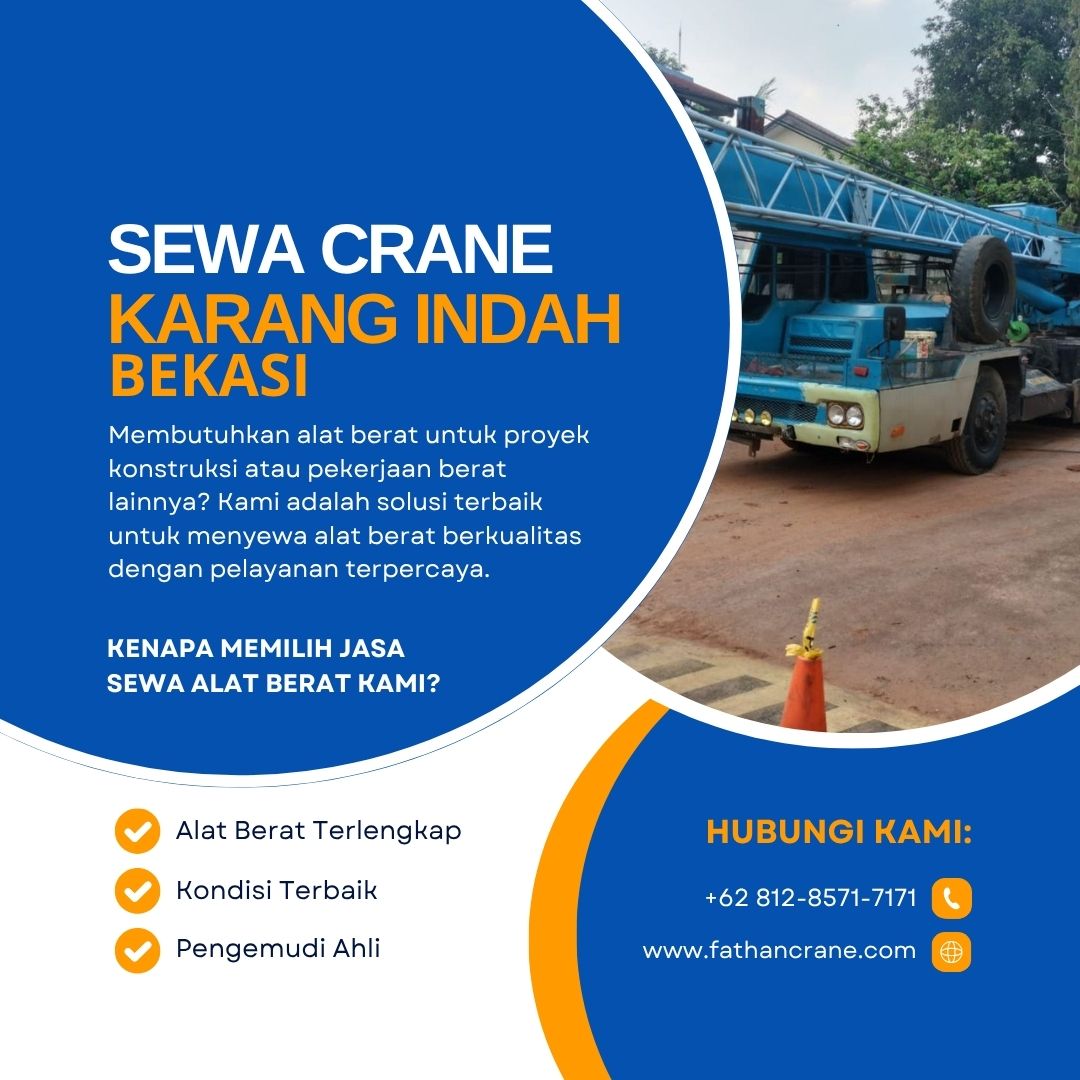 Sewa Crane Karang Indah Bekasi