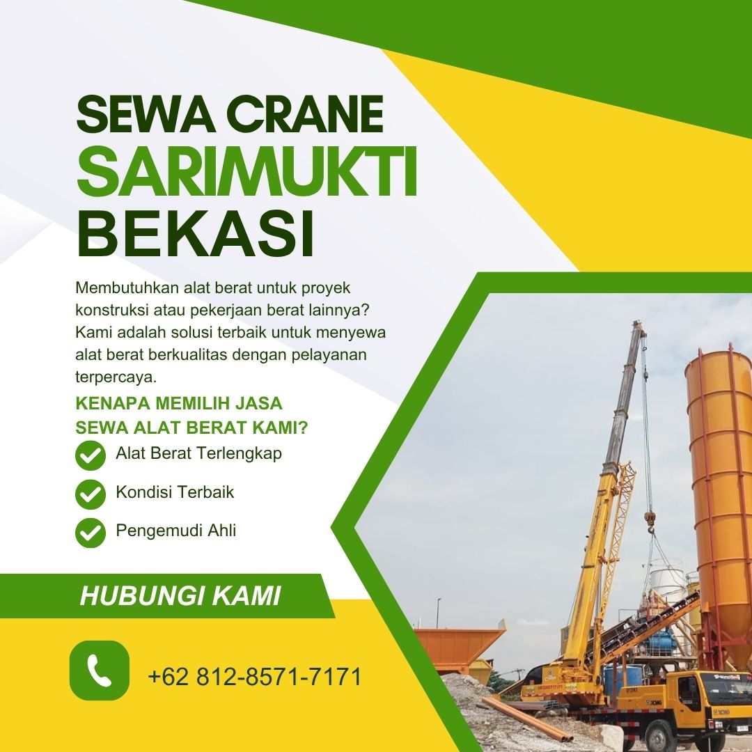 Sewa Crane Sarimukti Bekasi