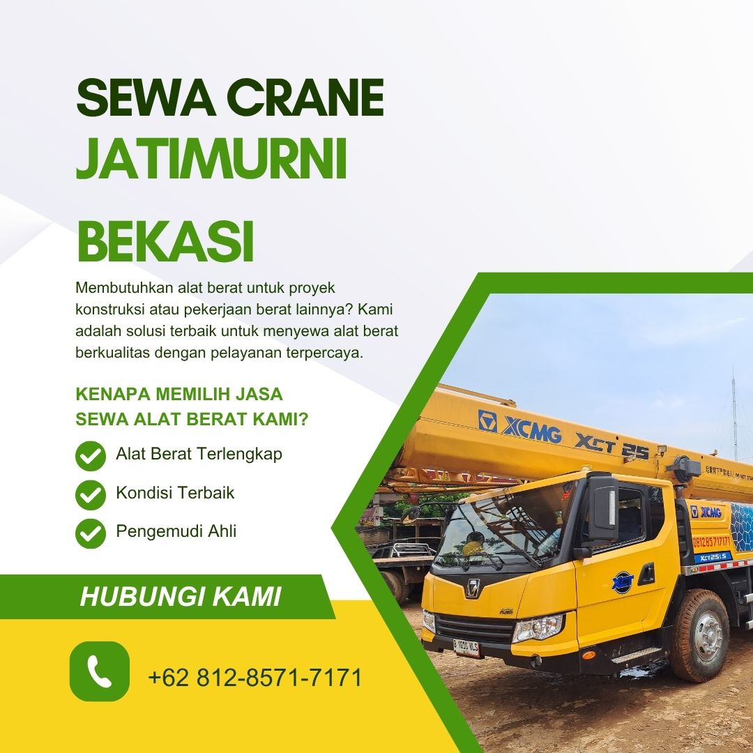 Sewa Crane Jatimurni Bekasi