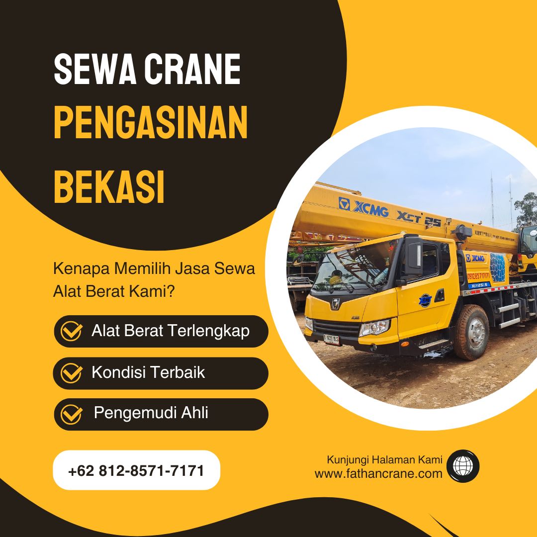 Sewa Crane Pengasinan Bekasi
