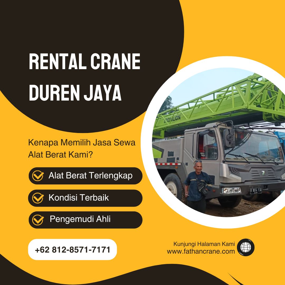 Rental Crane Duren Jaya