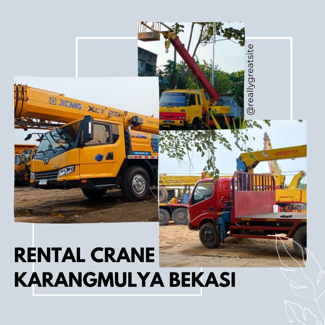 Rental Crane Karangmulya Bekasi