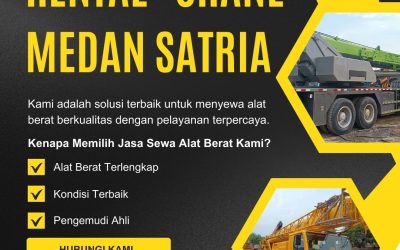 Rental Crane Medan Satria Bekasi